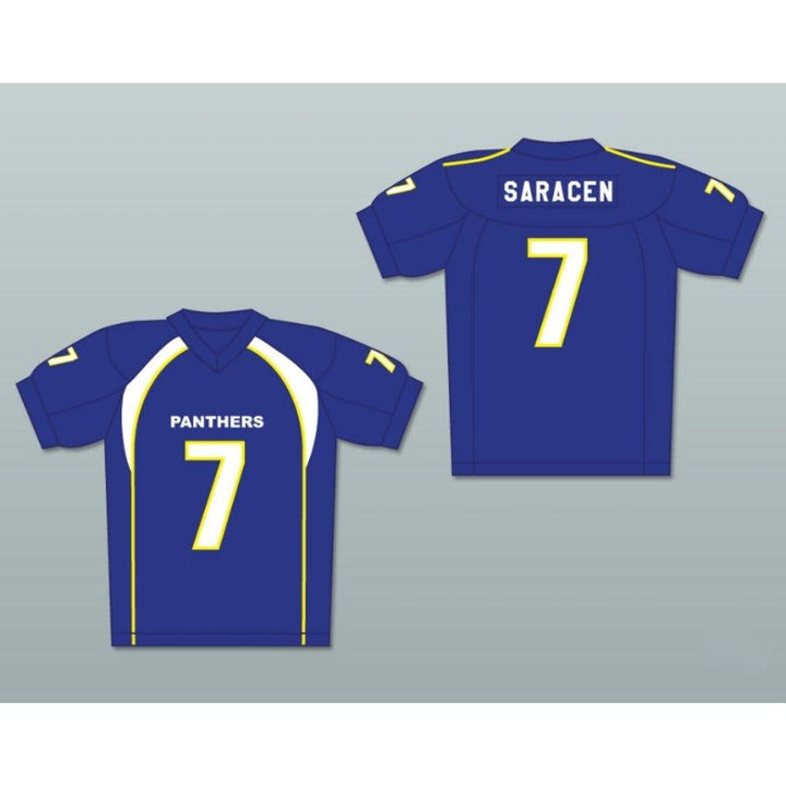 CUSTOM ANY Name Number FRIDAY NIGHT LIGHTS MATT SARACEN 7 DILLON PANTHERS Football Jersey Top Stitched S-6XL