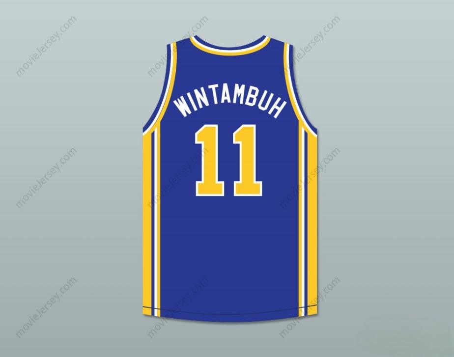 CUSTOM ANY Name Number SALEH WINTAMBUH 11 ST JOSEPH'S BASKETBALL JERSEY THE AIR UP THERE Top Stitched S-6XL