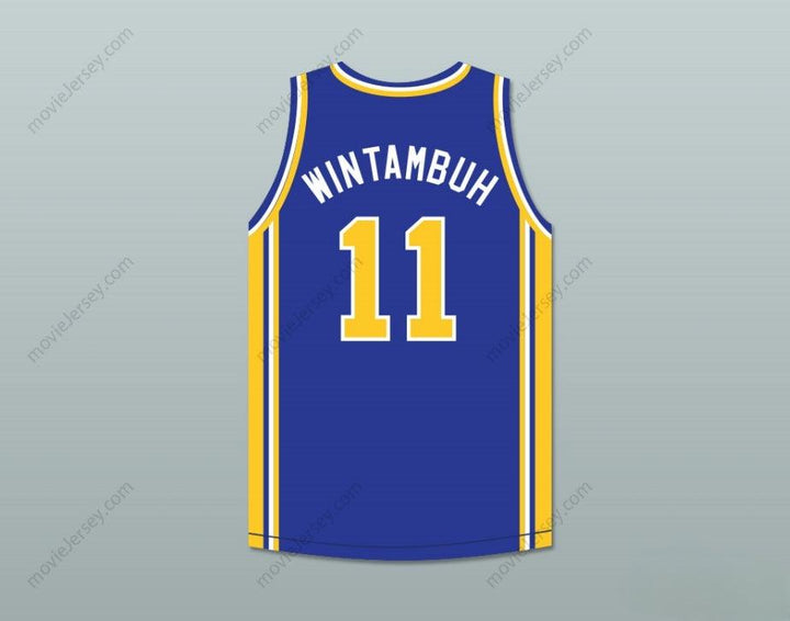 CUSTOM ANY Name Number SALEH WINTAMBUH 11 ST JOSEPH'S BASKETBALL JERSEY THE AIR UP THERE Top Stitched S-6XL
