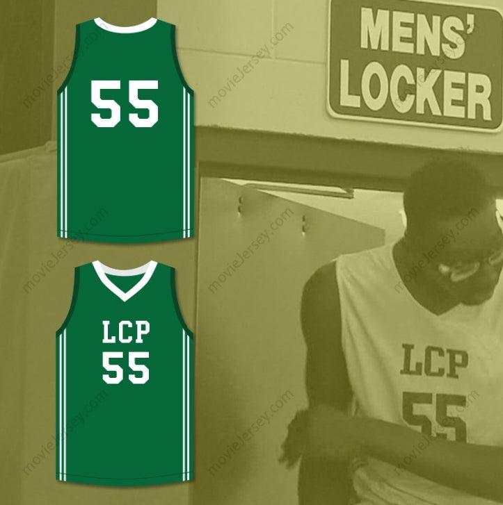 CUSTOM ANY Name Number TACKO FALL 55   LIONS GREEN BASKETBALL JERSEY Top Stitched S-6XL