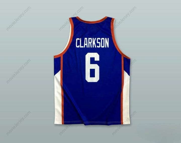 CUSTOM ANY Name Number JORDAN CLARKSON 6 PHILIPPINES BLUE BASKETBALL JERSEY Top Stitched S-6XL