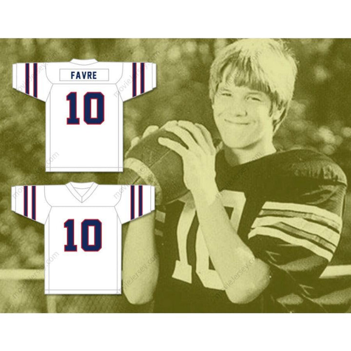 CUSTOM ANY Name BRETT FAVRE 10 HANCOCK NORTH CENTRAL HIGH SCHOOL FOOTBALL S-6XL