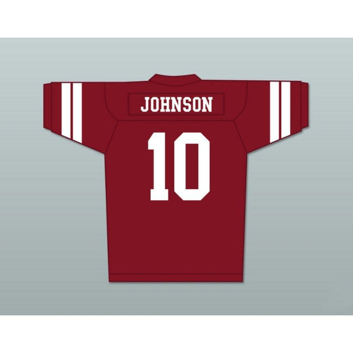 CUSTOM ANY Name Number RONALD RON JOHNSON 10 HILLMAN COLLEGE Top Stitched S-6XL