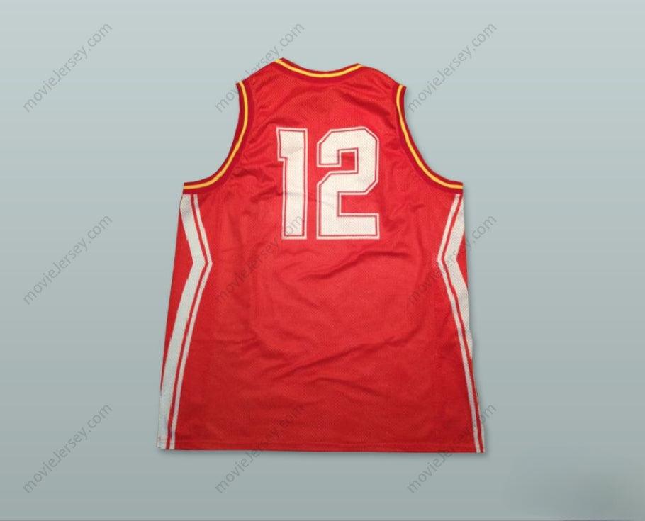 CUSTOM ANY Name Number ESPANA 12 NATIONAL TEAM BASKETBALL JERSEY Top Stitched S-6XL