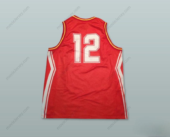 CUSTOM ANY Name Number ESPANA 12 NATIONAL TEAM BASKETBALL JERSEY Top Stitched S-6XL