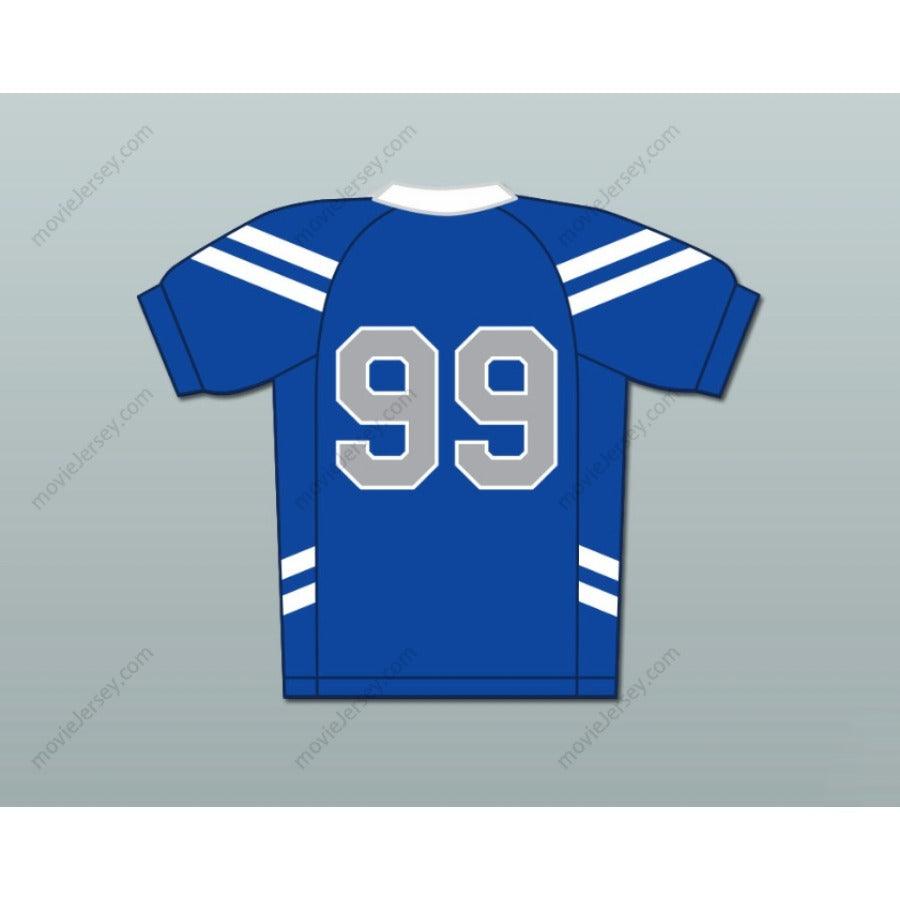 CUSTOM ANY Name Number NEWT VAN DER ROHE 99 BULLDOGS SCHOOL Football Jersey Top Stitched S-6XL