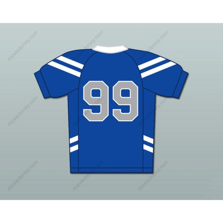 CUSTOM ANY Name Number NEWT VAN DER ROHE 99 BULLDOGS SCHOOL Football Jersey Top Stitched S-6XL