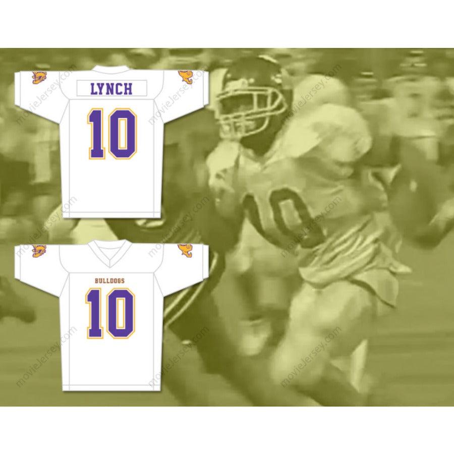 CUSTOM NMARSHAWN LYNCH 10 TECHNICAL FOOTBALL JERSEY INCLUDES BULLDOG ALL Stitched S-6XL