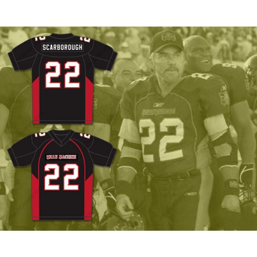 CUSTOM ANY Name Number BURT REYNOLDS 22 COACH NATE SCARBOROUGH MEAN MACHINE CONVICTS Football Jersey Top Stitched S-6XL