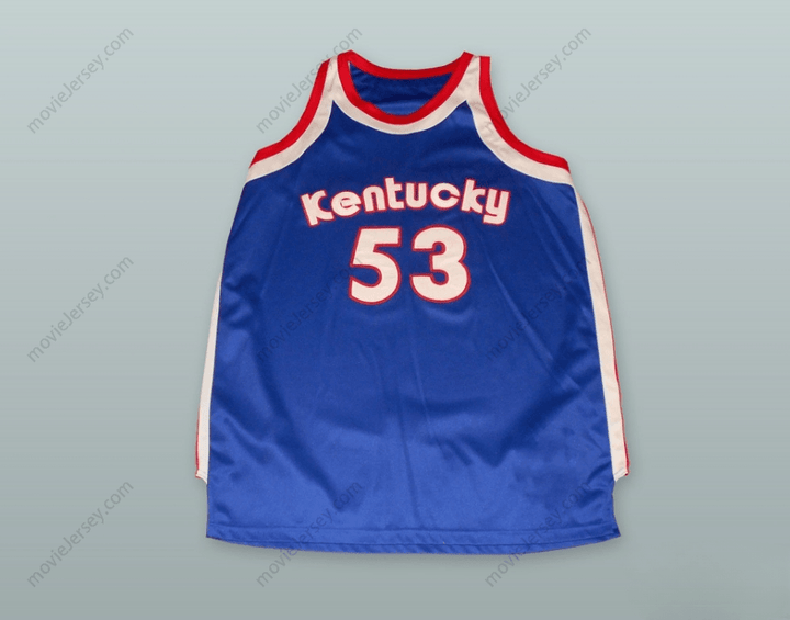 CUSTOM ANY Name Number KENTUCKY ARTIS GILMORE 53 BASKETBALL JERSEY STITCH SEWN ANY PLAYER Top Stitched S-6XL