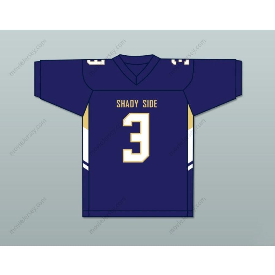 CUSTOM ANY Name Number SKYY MOORE 3 SHADY SIDE ACADEMY BULLDOGS Football Jersey Top Stitched S-6XL