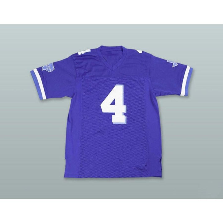 CUSTOM ANY Name Number JONATHON MOXON 4 WEST CANAAN COYOTES Football Jersey Top Stitched S-6XL