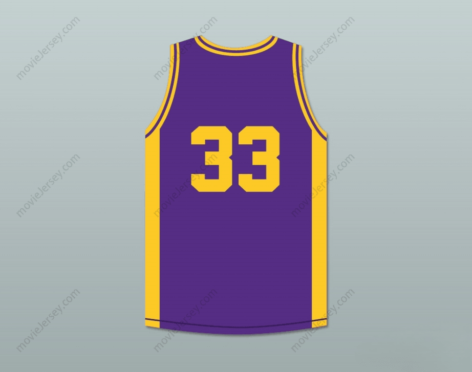 CUSTOM ANY Name Number  BRYANT 33 LOWER MERION HIGH SCHOOL ACES PURPLE BASKETBALL JERSEY 3 Top Stitched S-6XL