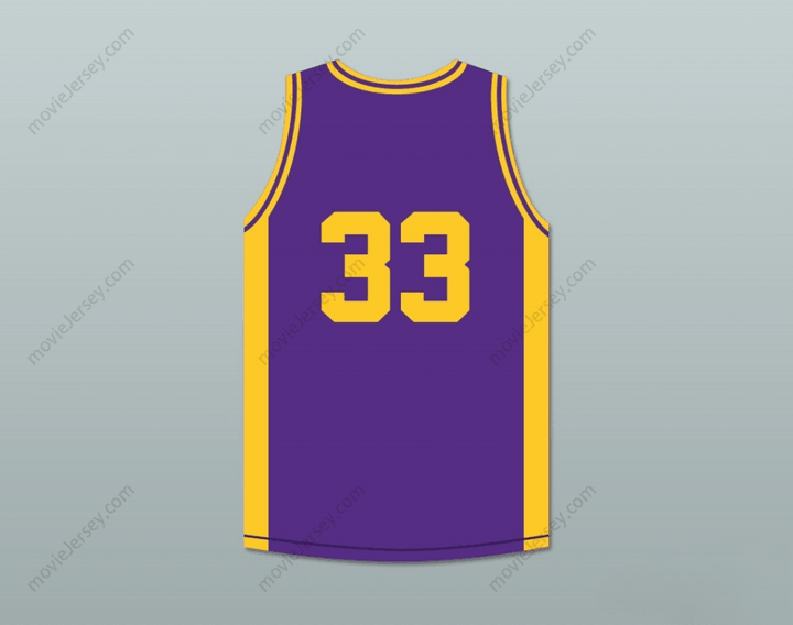 CUSTOM ANY Name Number  BRYANT 33 LOWER MERION HIGH SCHOOL ACES PURPLE BASKETBALL JERSEY 3 Top Stitched S-6XL
