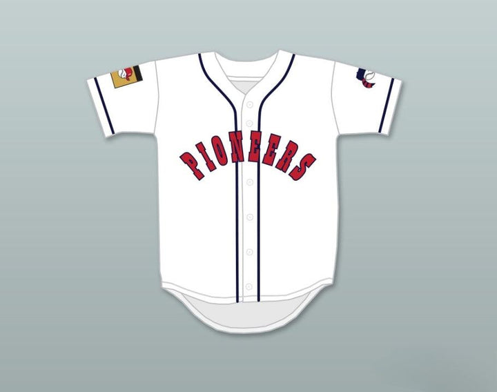 Custom Any Name Number JOE ROGAN FRANK VALENTE 9 PIONEERS HOME BASEBALL JERSEY HARDBALL SITCOM Top Stitched S-6XL