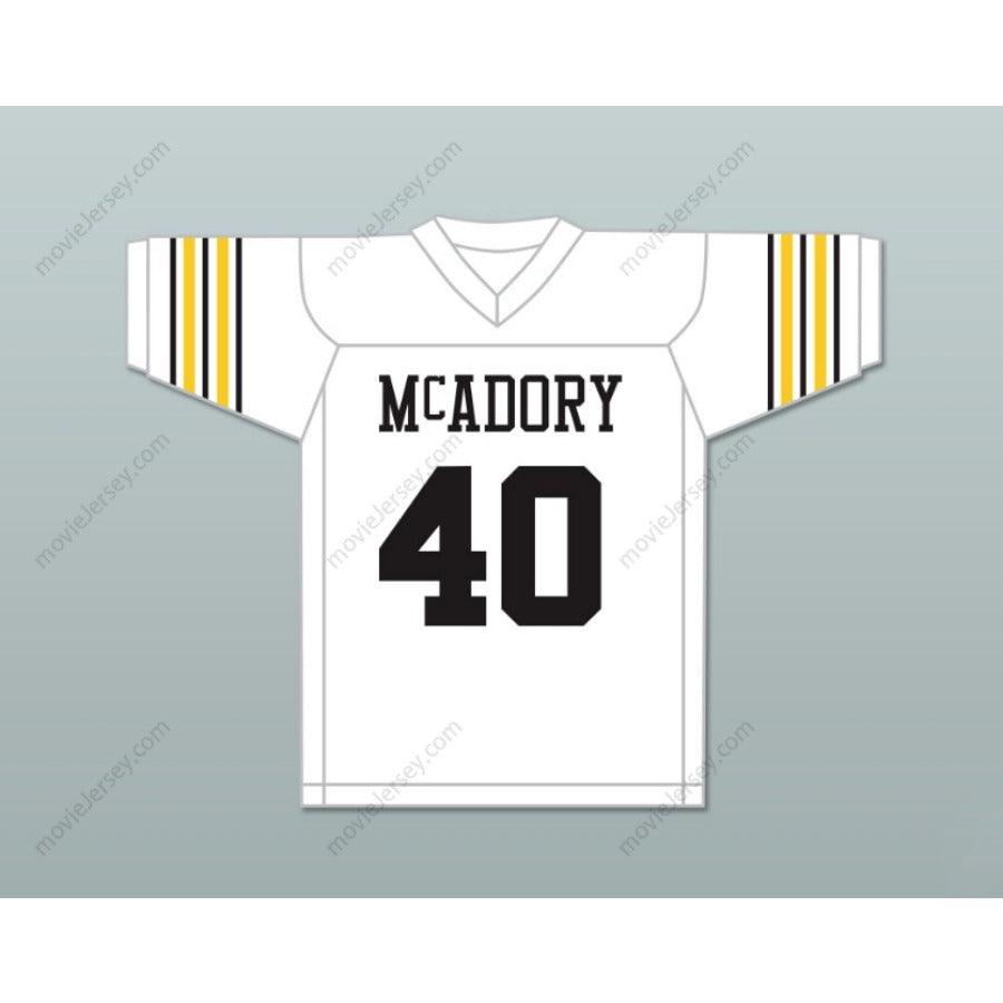 CUSTOM ANY Name Number BO JACKSON 40 MCADORY HIGH SCHOOL YELLOW JACKETS FOOTBALL JERSEY Top Stitched S-6XL