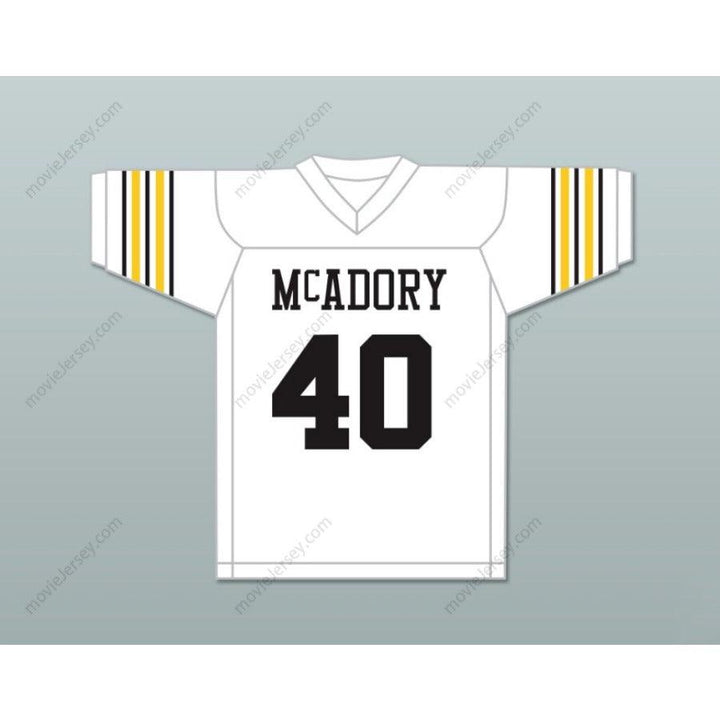 CUSTOM ANY Name Number BO JACKSON 40 MCADORY HIGH SCHOOL YELLOW JACKETS FOOTBALL JERSEY Top Stitched S-6XL