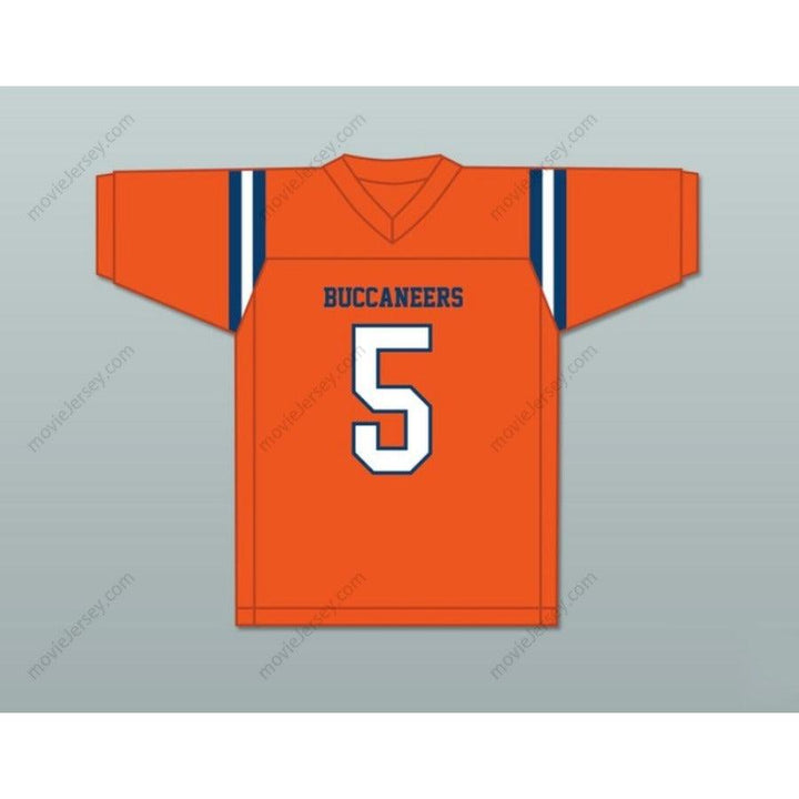 CUSTOM ANY Name Number KAIIR ELAM 5 THE BENJAMIN SCHOOL BUCCANEERS Football Jersey Top Stitched S-6XL