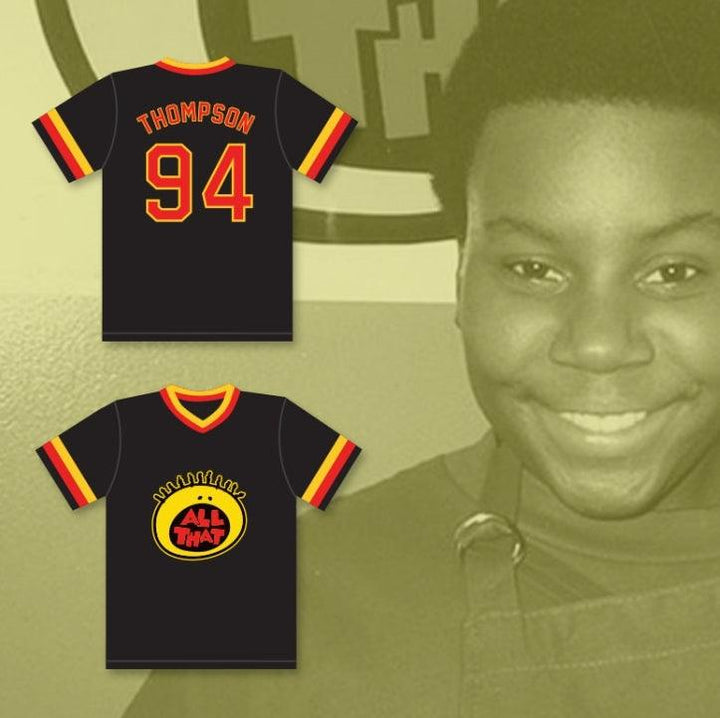 Custom Any Name Number KENAN THOMPSON 94 ALL THAT BLACK BASEBALL JERSEY 1 Top Stitched S-6XL