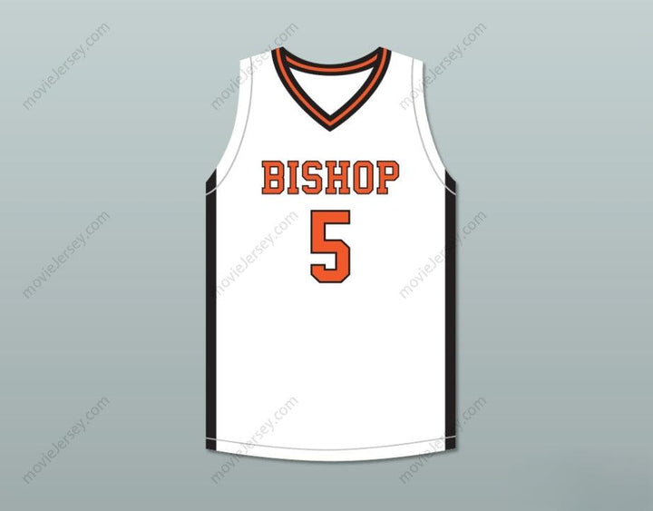 CUSTOM ANY Name Number CHUBBS HENDRICKS 5 BISHOP HAYES TIGERS WHITE BASKETBALL JERSEY THE WAY BACK Top Stitched S-6XL