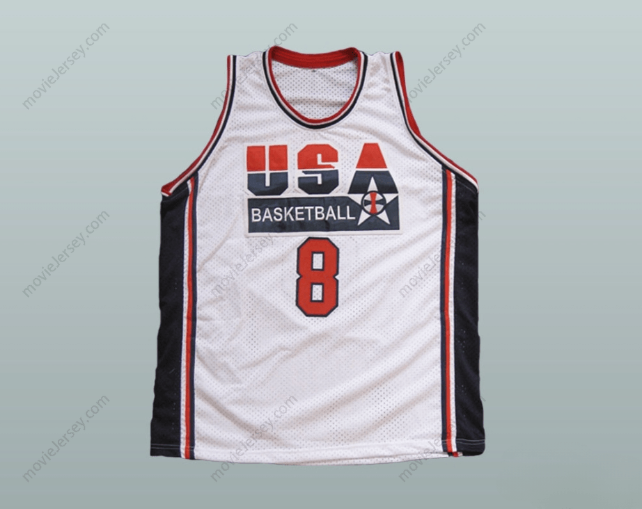 CUSTOM ANY Name Number SCOTTIE PIPPEN 8 USA BASKETBALL JERSEY Top Stitched S-6XL