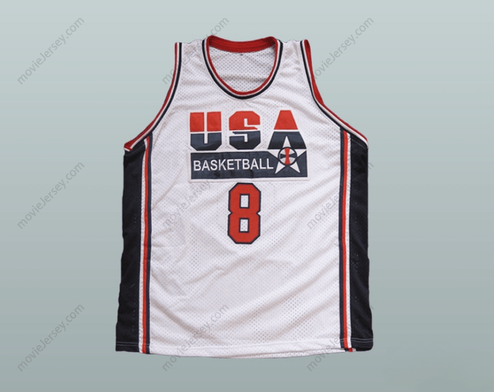 CUSTOM ANY Name Number SCOTTIE PIPPEN 8 USA BASKETBALL JERSEY Top Stitched S-6XL