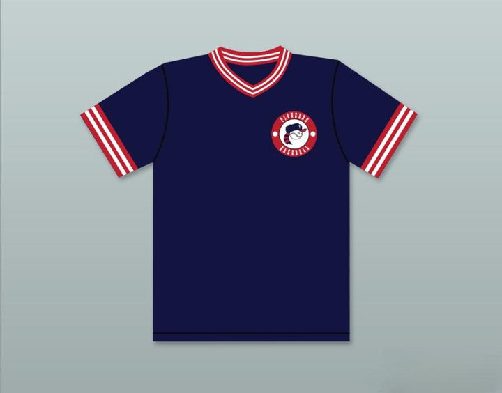 Custom Any Name Number LLOYD LACOMBE 55 PIONEERS AWAY BASEBALL JERSEY HARDBALL SITCOM Top Stitched S-6XL
