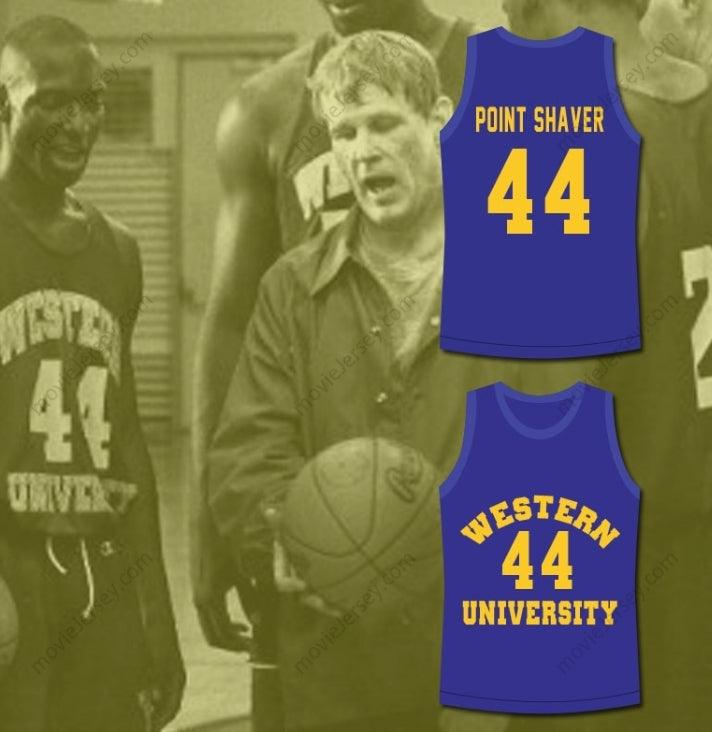CUSTOM ANY Name Number ANTHONY C HALL TONY THE POINT SHAVER 44 WESTERN UNIVERSITY DOLPHINS BLUE BASKETBALL JERSEY BLUE CHIPS Top Stitched S-6XL