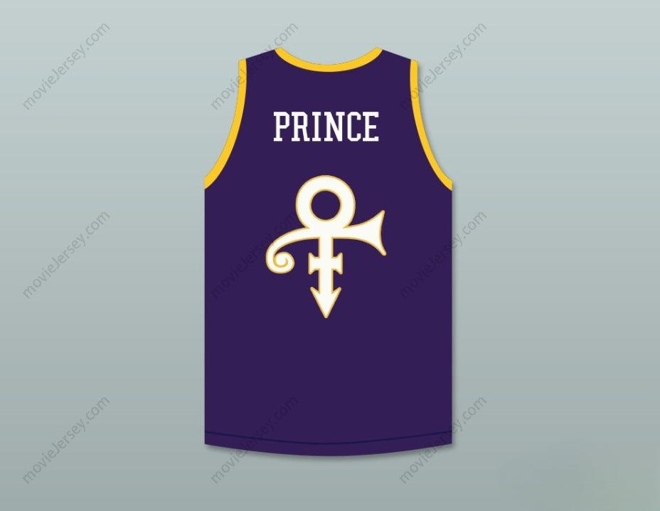 CUSTOM ANY Name Number PRINCE PURPLE BASKETBALL JERSEY Top Stitched S-6XL
