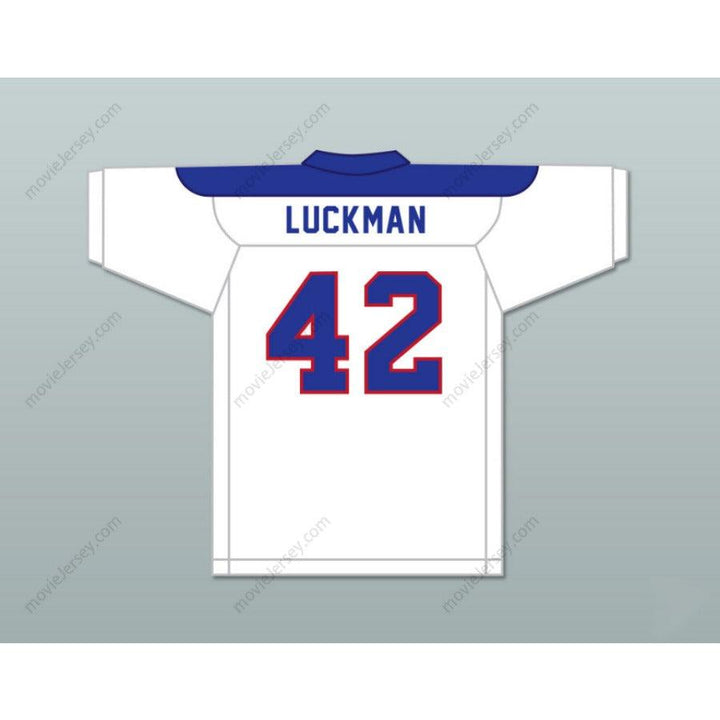 CUSTOM ANY Name Number SID LUCKMAN 42 ERASMUS HALL HIGH SCHOOL Football Jersey Top Stitched S-6XL