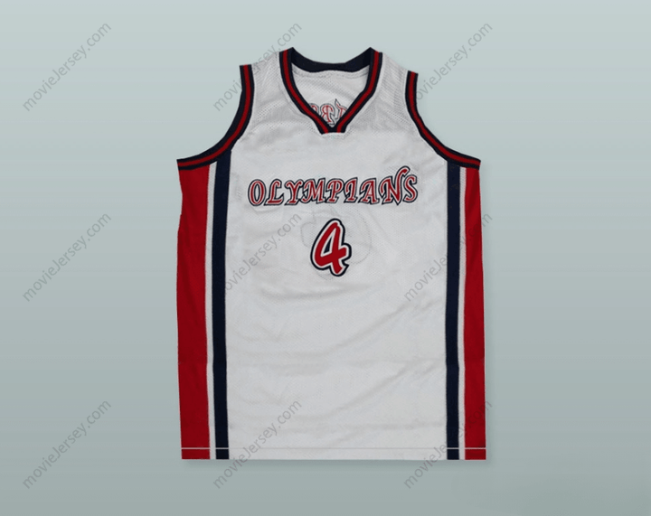 CUSTOM ANY Name Number RUSSELL WESTBROOK 4 LEUZINGER HIGH SCHOOL OLYMPIANS BASKETBALL JERSEY Top Stitched S-6XL