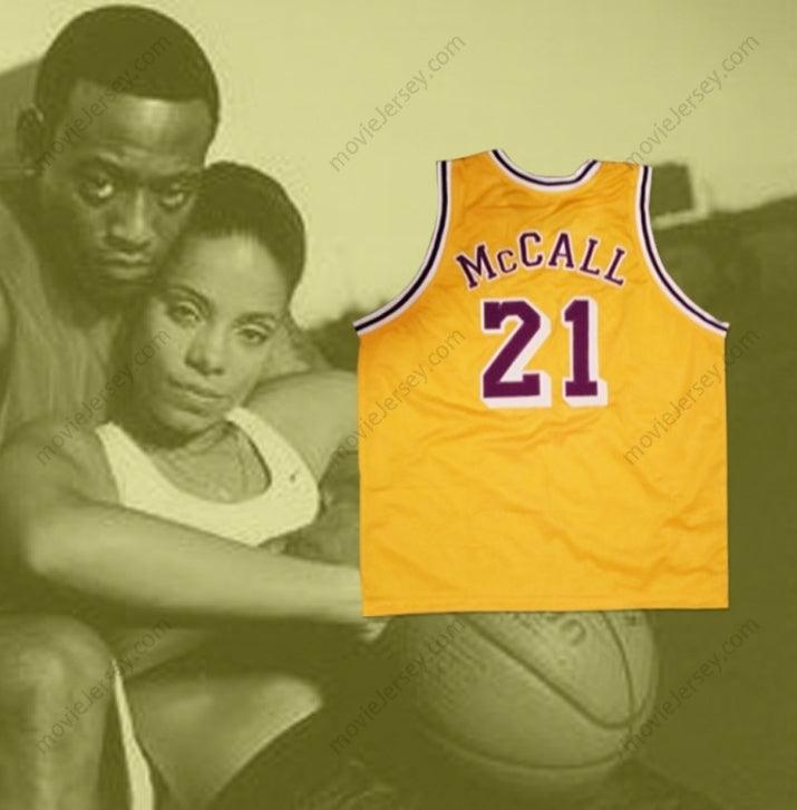 CUSTOM ANY Name Number OMAR EPPS QUINCY MCCALL 21 PRO CAREER BASKETBALL JERSEY LOVE AND BASKETBALL Top Stitched S-6XL