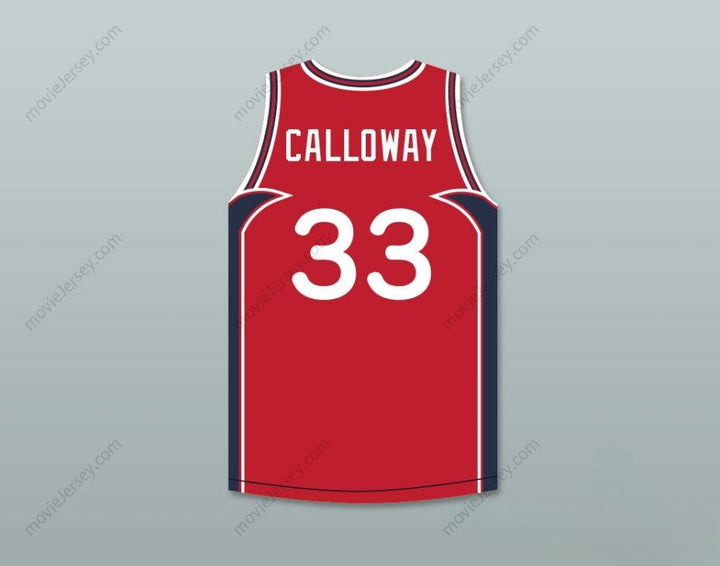 CUSTOM ANY Name Number CAM CALLOWAY 33  AWAY BASKETBALL JERSEY SURVIVOR'S REMORSE Top Stitched S-6XL