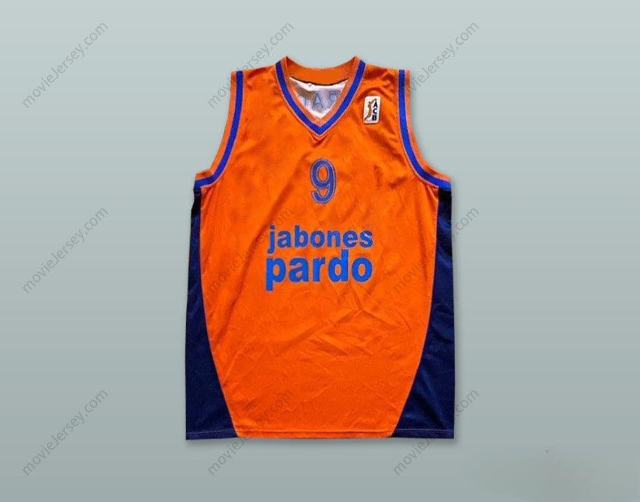 CUSTOM ANY Name Number LARRAGAN 9 BALONCESTO FUENLABRADA ORANGE BASKETBALL JERSEY Top Stitched S-6XL