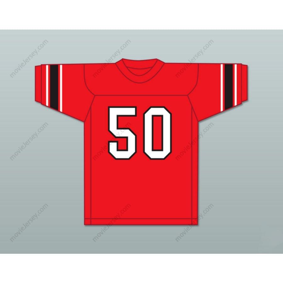 CUSTOM ANY Name Number JIM OTTO 50 WAUSAU EAST HIGH SCHOOL LUMBERJACKS Football Jersey Top Stitched S-6XL