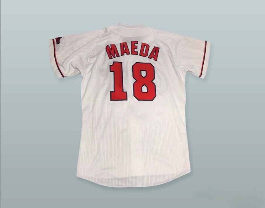 Custom Any Name Number KENTA MAEDA 18 HIROSHIMA CARP HOME BASEBALL JERSEY Top Stitched S-6XL