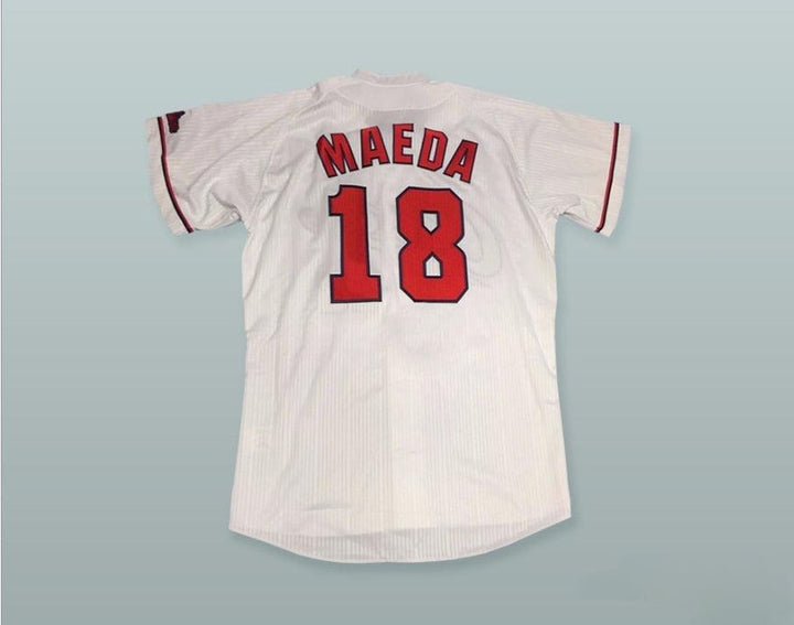 Custom Any Name Number KENTA MAEDA 18 HIROSHIMA CARP HOME BASEBALL JERSEY Top Stitched S-6XL