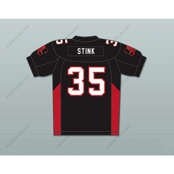 CUSTOM ANY Name Number 35 STINK MEAN MACHINE CONVICTS Football Jersey Top Stitched S-6XL