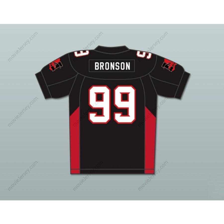 CUSTOM ANY Name Number 99 BRONSON MEAN MACHINE CONVICTS Football Jersey Top Stitched S-6XL