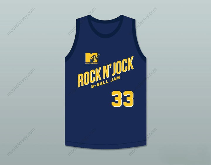 CUSTOM ANY Name Number COACH ROBERT TOWNSEND 33 VIOLATORS BASKETBALL JERSEY SECOND ANNUAL ROCK N' JOCK B-BALL JAM 1992 Top Stitched S-6XL