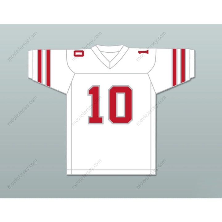 CUSTOM ANY Name Number 1985 USFL WALTER LEWIS 10 MEMPHIS SHOWBOATS ROAD Football Jersey Top Stitched S-6XL