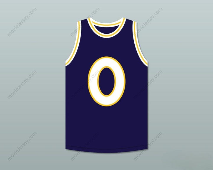 CUSTOM ANY Name Number MONSTARS 0 DARK BLUE BASKETBALL JERSEY HIT EM HIGH Top Stitched S-6XL