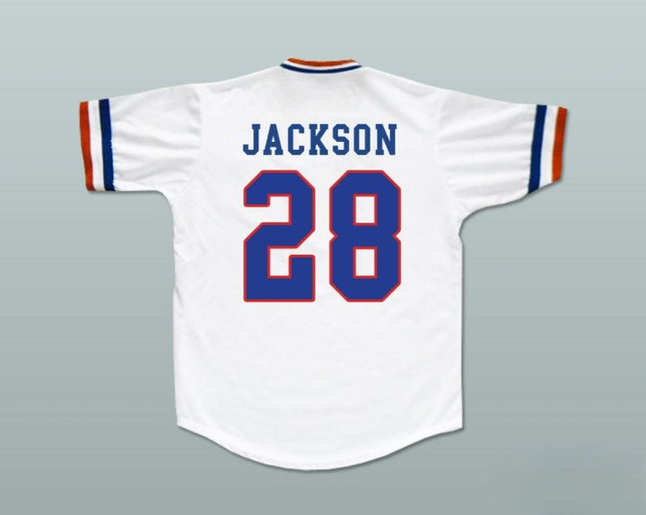 Custom Any Name Number BO JACKSON 28 BASEBALL JERSEY STITCH SEWN NEW Top Stitched S-6XL