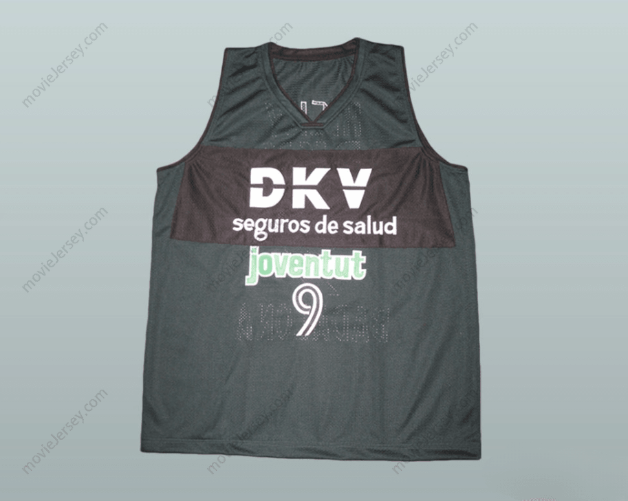 CUSTOM ANY Name Number RICKY RUBIO DKV BARCELONA BASKETBALL JERSEY Top Stitched S-6XL
