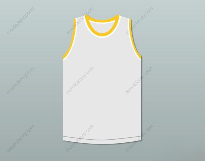 CUSTOM ANY Name Number BRUCE LEROY GREEN 85 THE LAST DRAGON WHITE WITH RED GRAPHICS JERSEY Top Stitched S-6XL