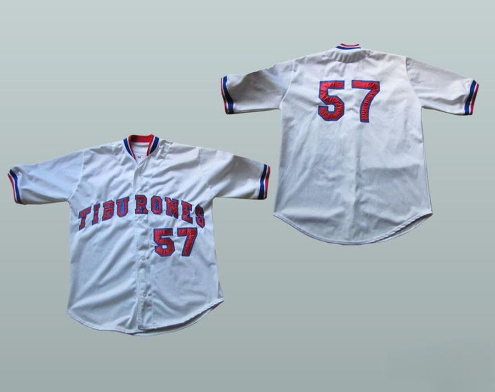 Custom Any Name Number VENEZUELA TIBURONES SHARKS 57 BASEBALL JERSEY Top Stitched S-6XL