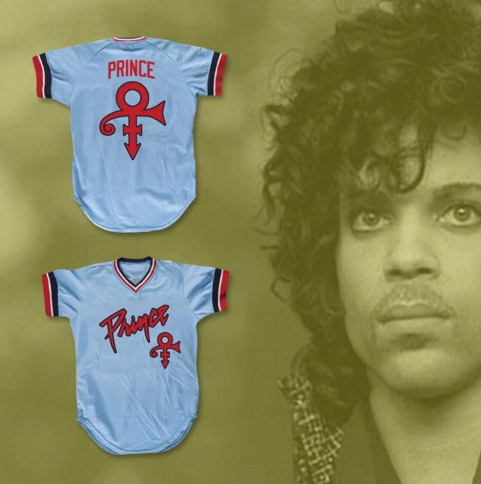 Custom Any Name Number PRINCE TRIBUTE BASEBALL JERSEY Top Stitched S-6XL