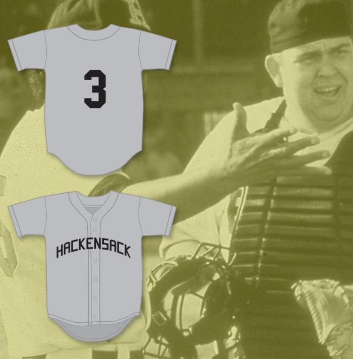 Custom Any Name Number JOHN CANDY SPIKE NOLAN 3   GRAY BASEBALL JERSEY BREWSTER'S MILLIONS Top Stitched S-6XL