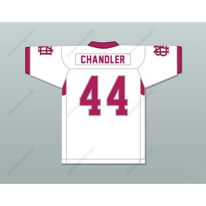 CUSTOM ANY Name Number TY CHANDLER 44 MONTGOMERY BELL ACADEMY BIG REDS WHITE Football Jersey Top Stitched S-6XL