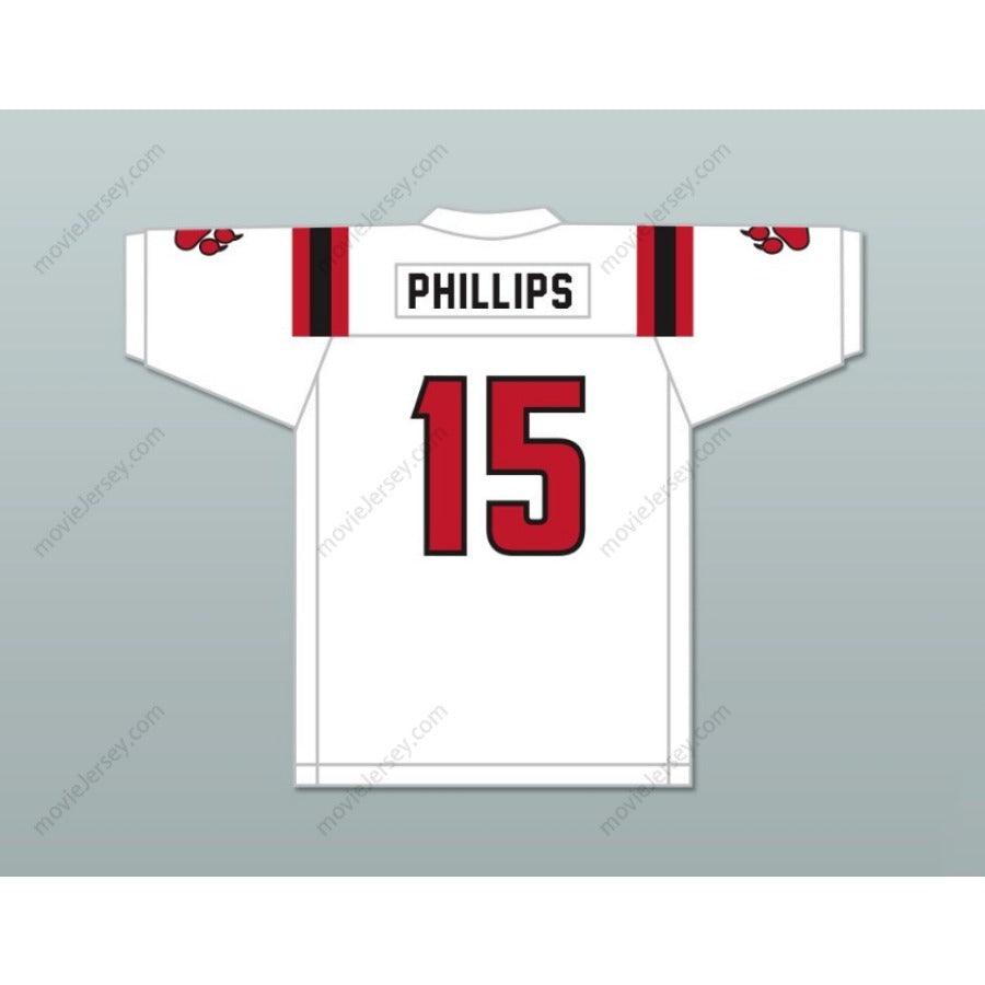 CUSTOM ANY Name JAELAN PHILLIPS 15 REDLANDS EAST VALLEY HIGH SCHOOL Football Jersey Stitched S-6XL